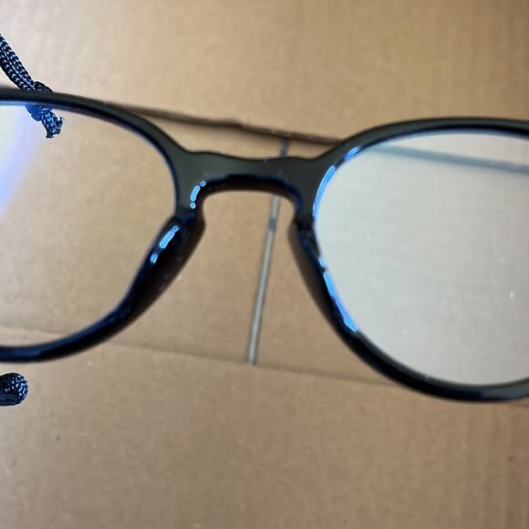 SMNY A Madden Brand Blue Light Round Glasses Black - Picture 8 of 8